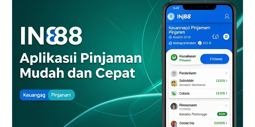 Antarmuka pengguna IN88 yang intuitif dan mudah dipahami.