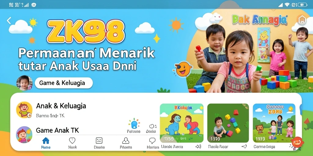 Tampilan antarmuka interaktif dan warna-warni dalam ZK988.