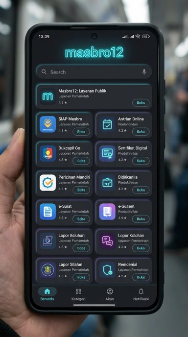 masbro12 – Indeks Aplikasi Populer & Kanal Uji Terbaik